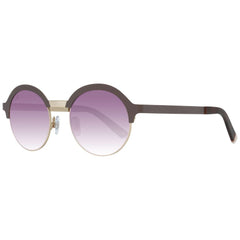 WEB EYEWEAR Goldene Sonnenbrille aus Metall