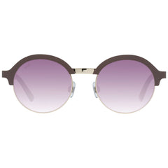 WEB EYEWEAR Goldene Sonnenbrille aus Metall