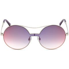 WEB EYEWEAR Zilveren Metalen Zonnebril