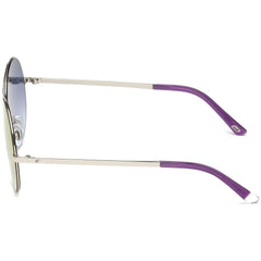 WEB EYEWEAR Zilveren Metalen Zonnebril