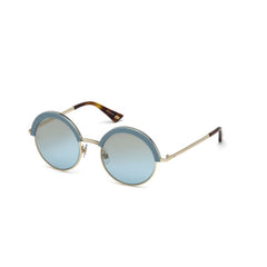 WEB EYEWEAR Goldene Sonnenbrille aus Metall