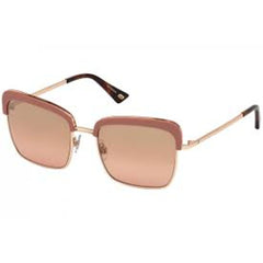 WEB EYEWEAR Goldene Sonnenbrille aus Metall