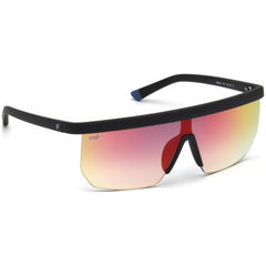 WEB EYEWEAR Zwarte Acetaat Zonnebril