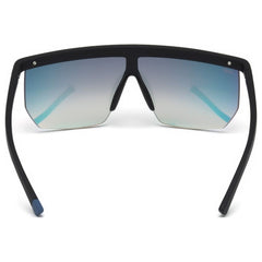 WEB EYEWEAR Zwarte Acetaat Zonnebril