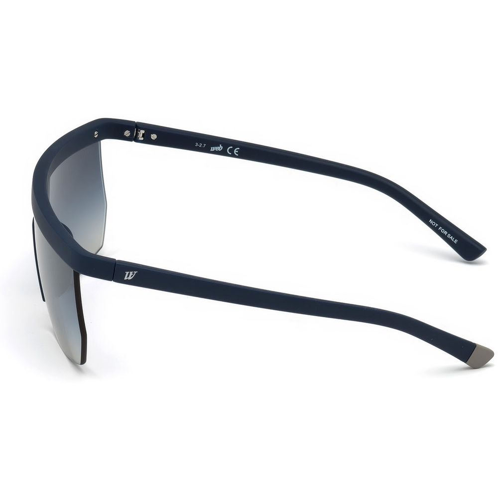 WEB EYEWEAR Sonnenbrille aus blauem Azetat