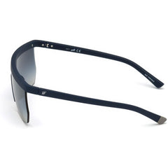 WEB EYEWEAR Sonnenbrille aus blauem Azetat