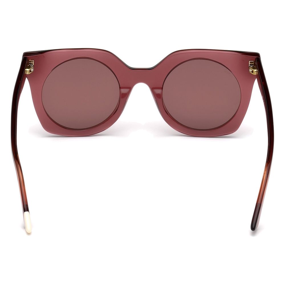 WEB EYEWEAR Multikleurige Acetaat Zonnebril