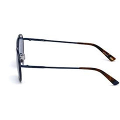 WEB EYEWEAR blauwe metalen zonnebril