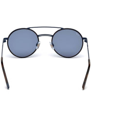 WEB EYEWEAR blauwe metalen zonnebril