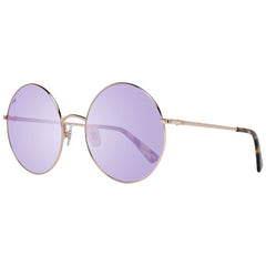 WEB EYEWEAR Goldene Sonnenbrille aus Metall