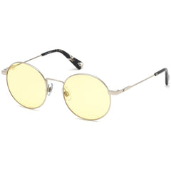 WEB EYEWEAR Sonnenbrille aus silbernem Metall