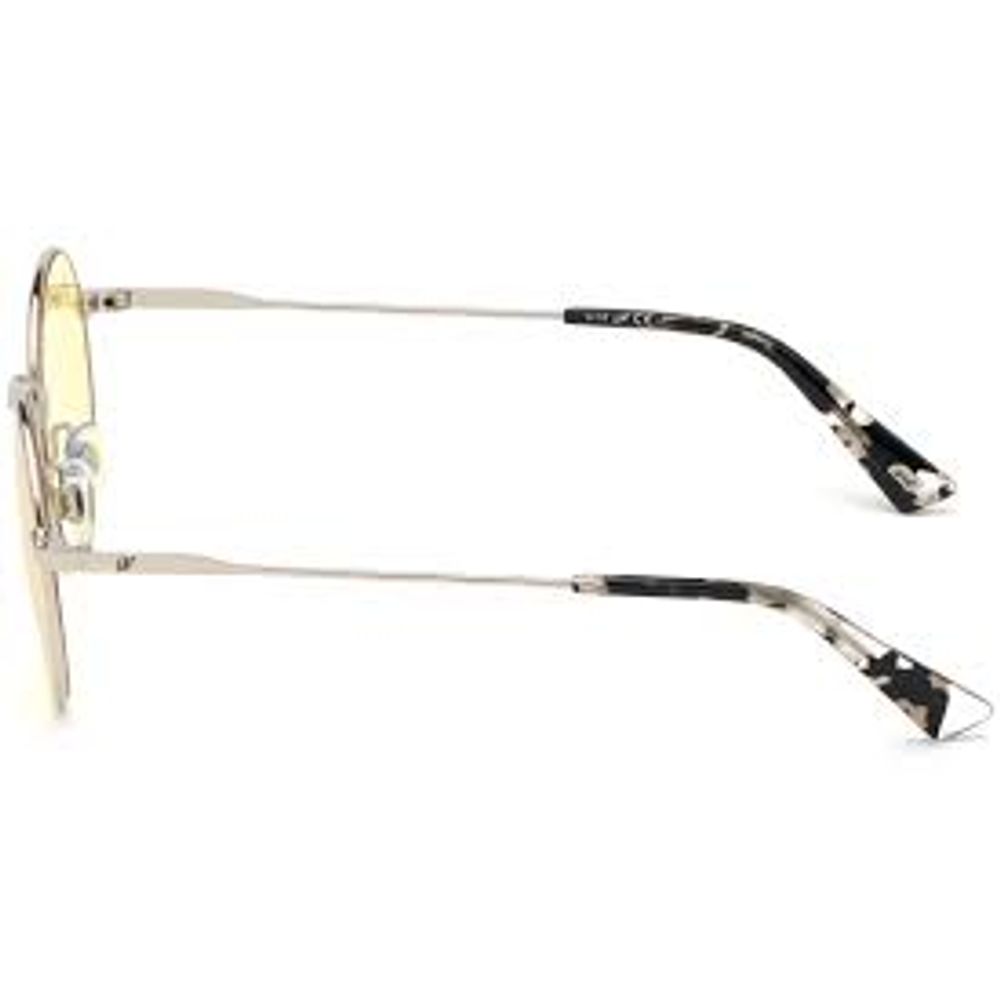 WEB EYEWEAR Sonnenbrille aus silbernem Metall