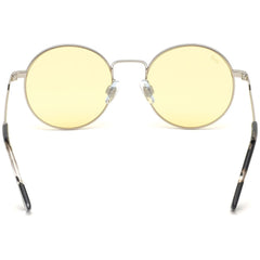 WEB EYEWEAR Sonnenbrille aus silbernem Metall