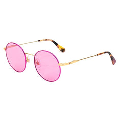 WEB EYEWEAR Sonnenbrille aus pinkem Metall