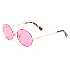 WEB EYEWEAR Gouden Metalen Zonnebril
