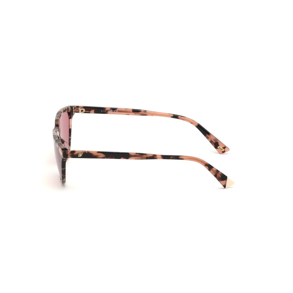 WEB EYEWEAR Brown Plastic Sunglasses