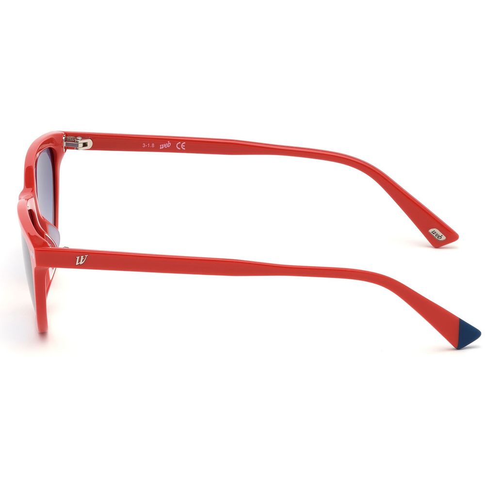 WEB EYEWEAR Multikleurige Acetaat Zonnebril