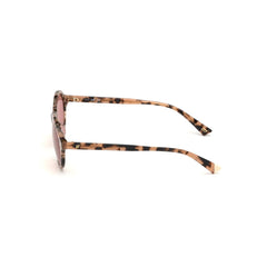 WEB EYEWEAR Bruine kunststof zonnebril