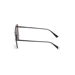WEB EYEWEAR Zwarte metalen zonnebril