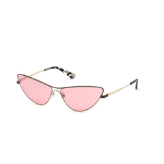 WEB EYEWEAR Gouden Metalen Zonnebril