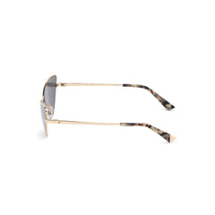 WEB EYEWEAR Goldene Sonnenbrille aus Metall