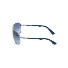 WEB EYEWEAR Grijze metalen zonnebril