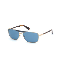 WEB EYEWEAR Gouden Metalen Zonnebril