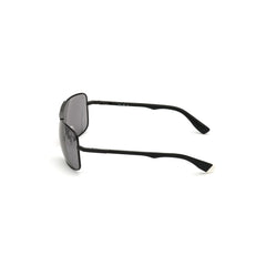 WEB EYEWEAR Black Metal Sunglasses