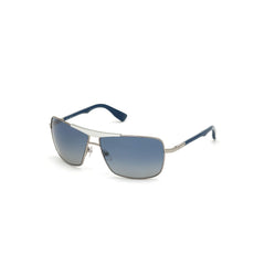 WEB EYEWEAR Grijze metalen zonnebril