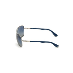 WEB EYEWEAR Grijze metalen zonnebril