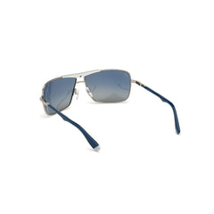 WEB EYEWEAR Grijze metalen zonnebril