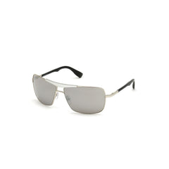 WEB EYEWEAR Grijze metalen zonnebril