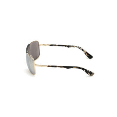 WEB EYEWEAR Goldene Sonnenbrille aus Metall