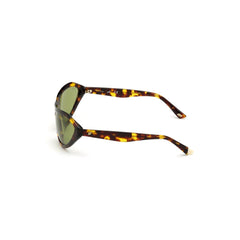 WEB EYEWEAR Braune Kunststoffsonnenbrille
