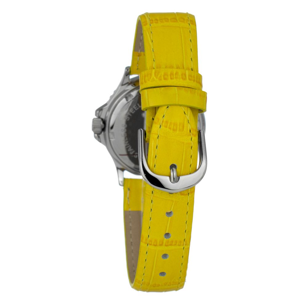 JUSTINA Bicolor-Lederarmbanduhr