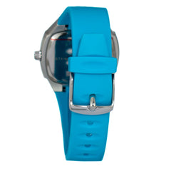 JUSTINA Blauw Rubber Sport Horloge