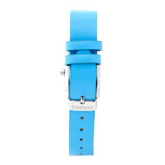 PERTEGAZ Blaue Leder-Armbanduhr