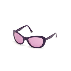 WEB EYEWEAR Paarse kunststof zonnebril