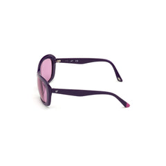 WEB EYEWEAR Paarse kunststof zonnebril