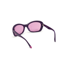 WEB EYEWEAR Paarse kunststof zonnebril