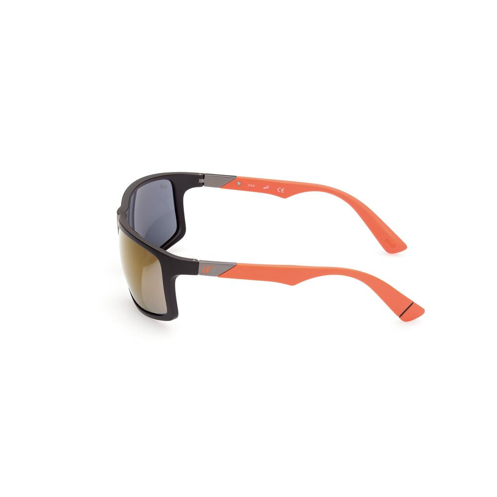WEB EYEWEAR Black Acetate Sunglasses