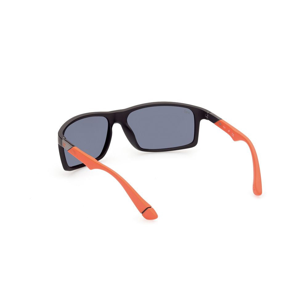 WEB EYEWEAR Black Acetate Sunglasses