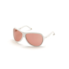 WEB EYEWEAR Witte plastic zonnebril