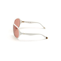 WEB EYEWEAR Witte plastic zonnebril