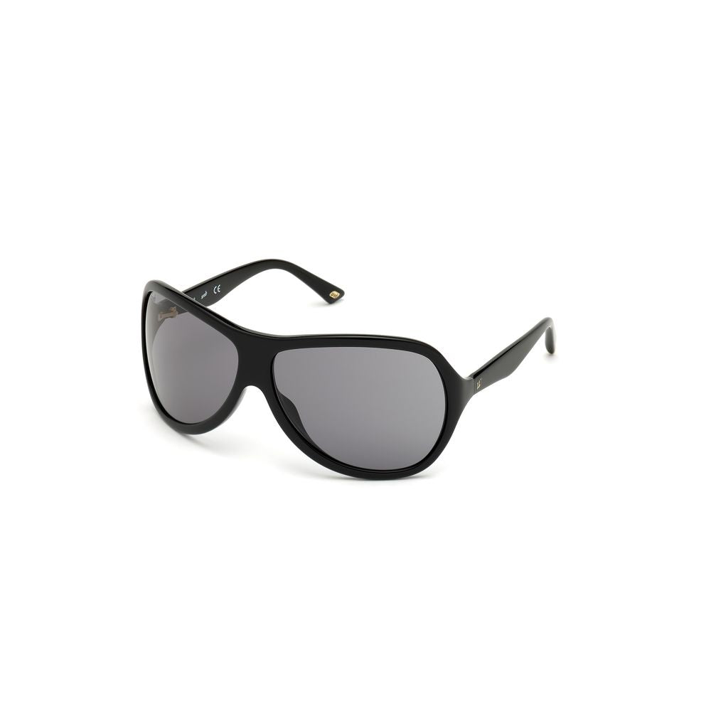 WEB EYEWEAR Schwarze Sonnenbrille aus Kunststoff