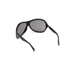WEB EYEWEAR Schwarze Sonnenbrille aus Kunststoff