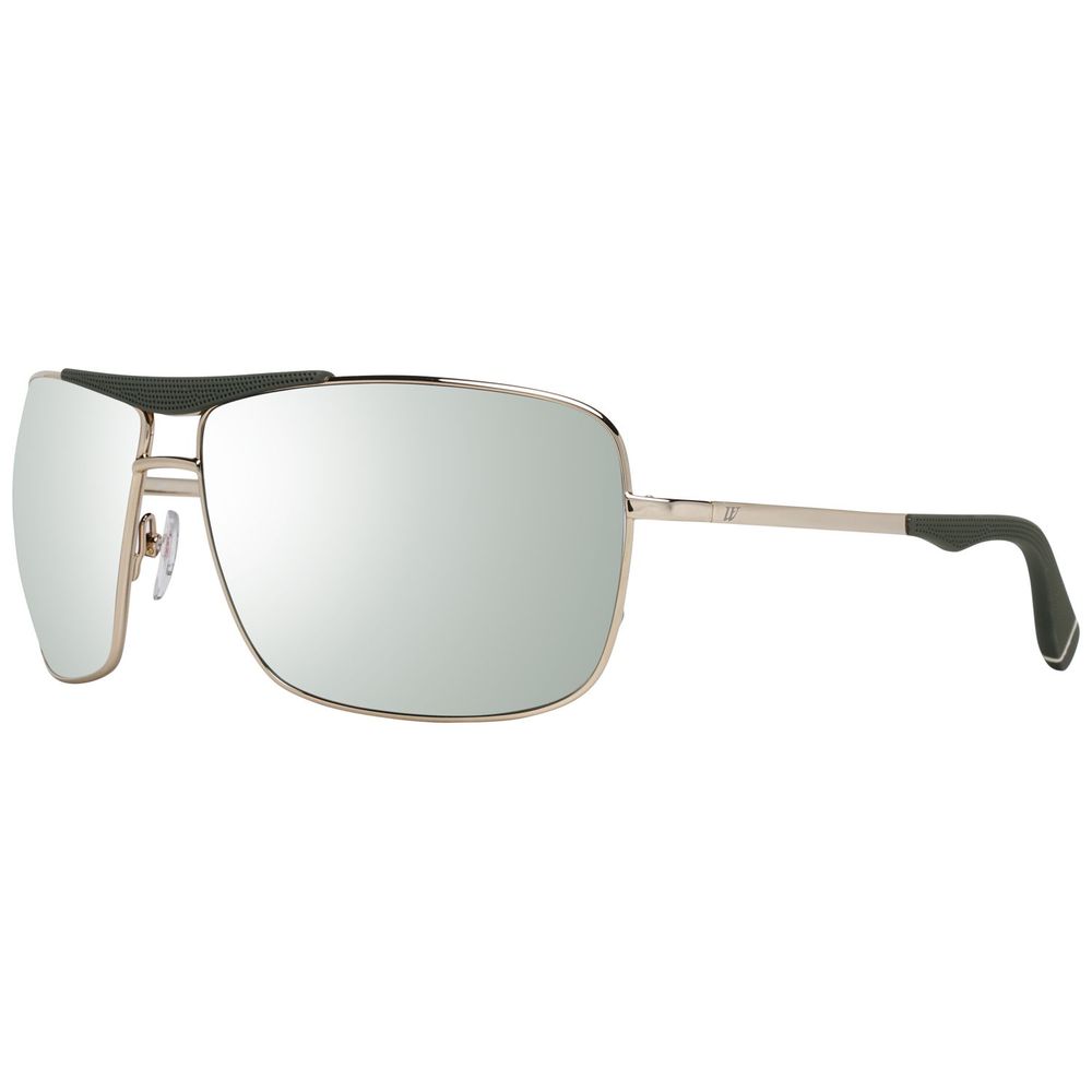 WEB EYEWEAR Goldene Sonnenbrille aus Metall