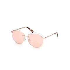 WEB EYEWEAR Transparante Metalen Zonnebril