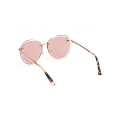 WEB EYEWEAR Transparante Metalen Zonnebril