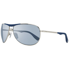 WEB EYEWEAR Zilverkleurige metalen zonnebril